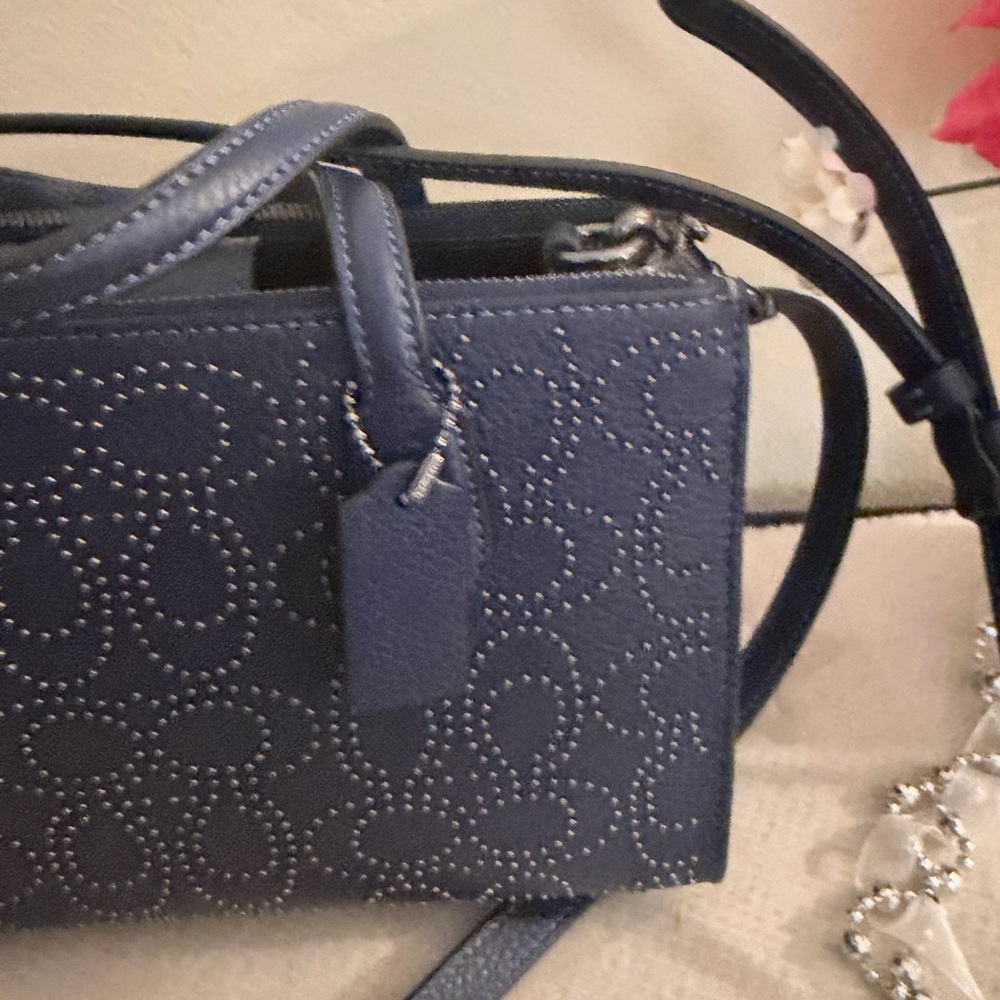 NWOT COACH leather bag COACH signature rivet Nina small tote bag shoulder bag - Picture 11 of 15